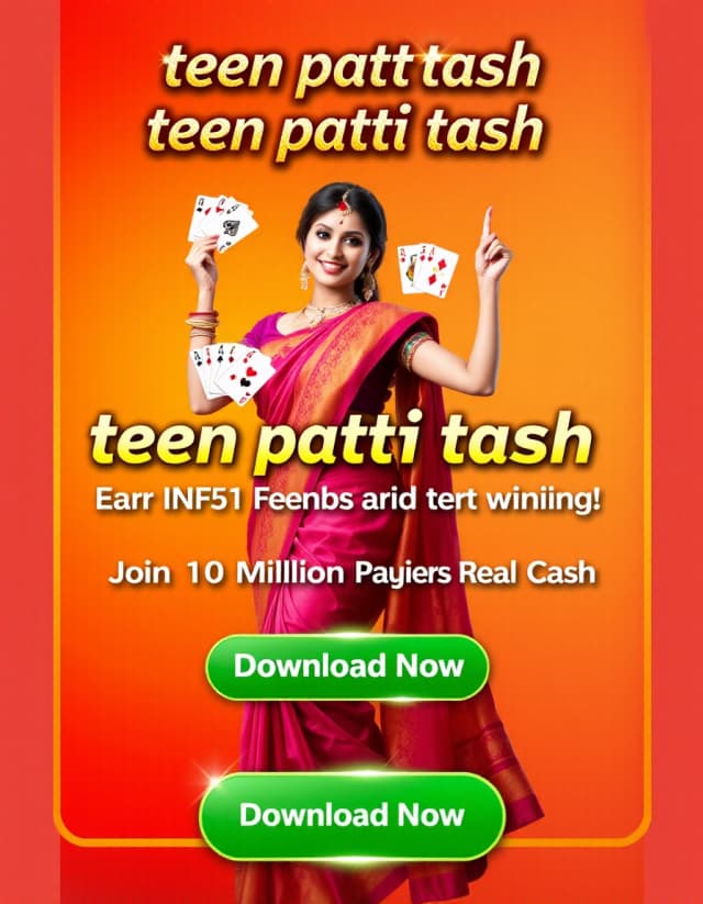 Teen Patti Tash Banner